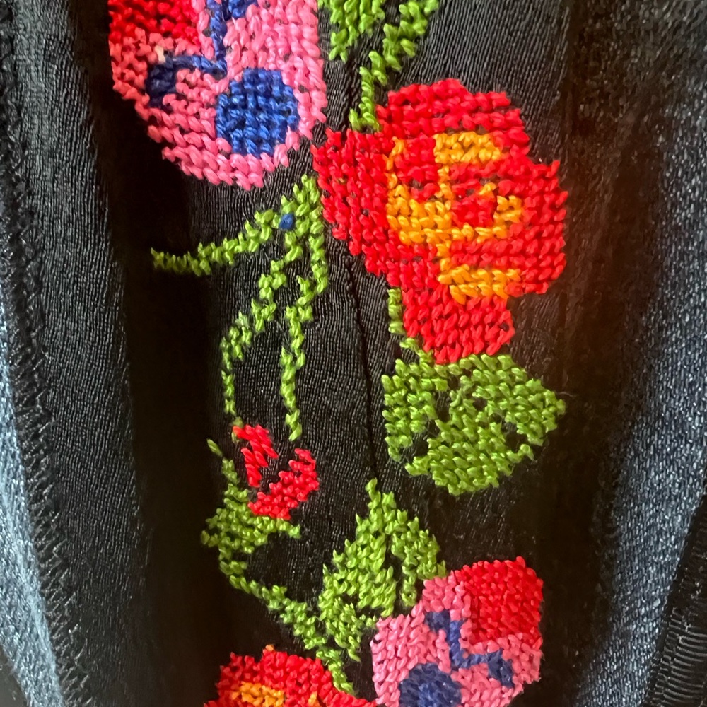 Colorful Patchwork Denim Jacket - Picture 12 of 12